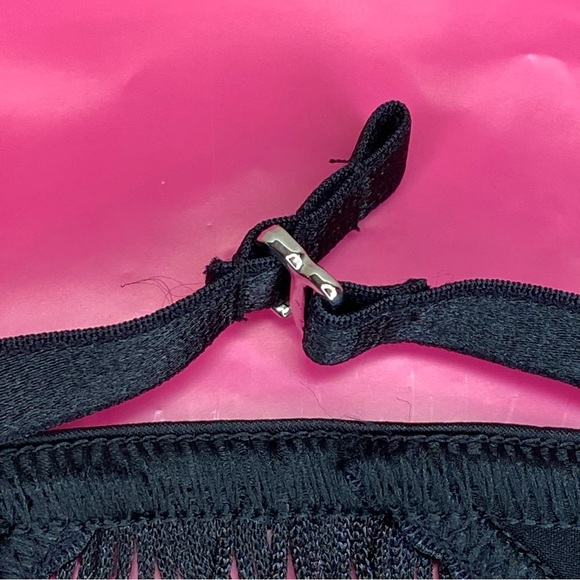 VS XS/S Very Sexy Fringe Garter Skirt Black NWT - Picture 16 of 16